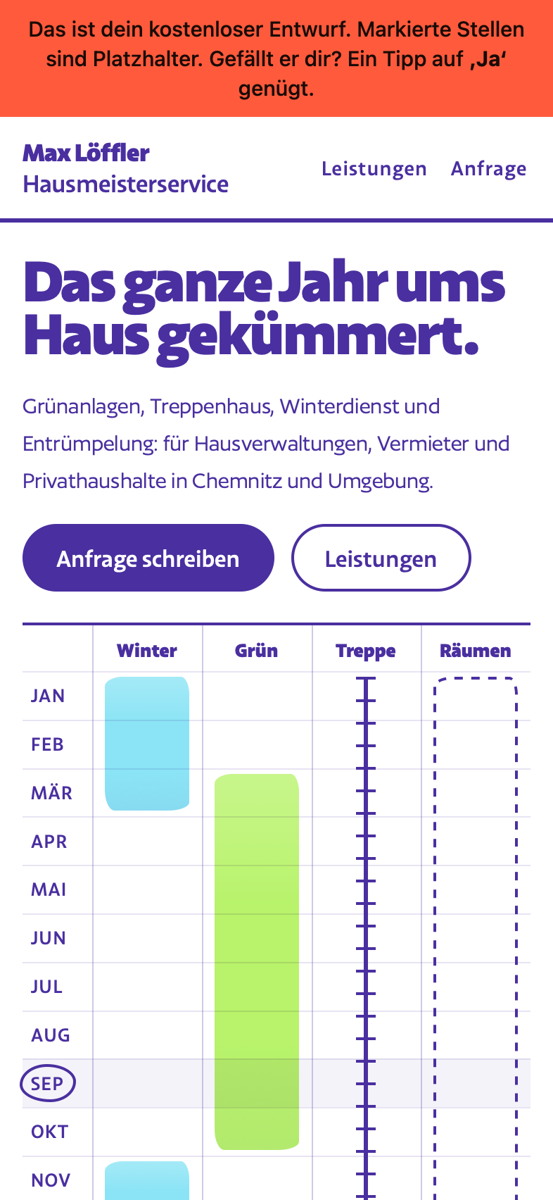 Weiche A, Handy